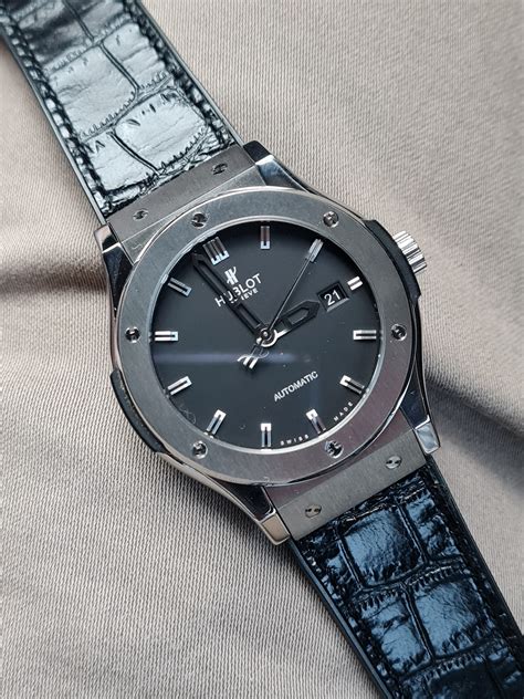 hublot classic fusion titanium review|hublot classic fusion special edition.